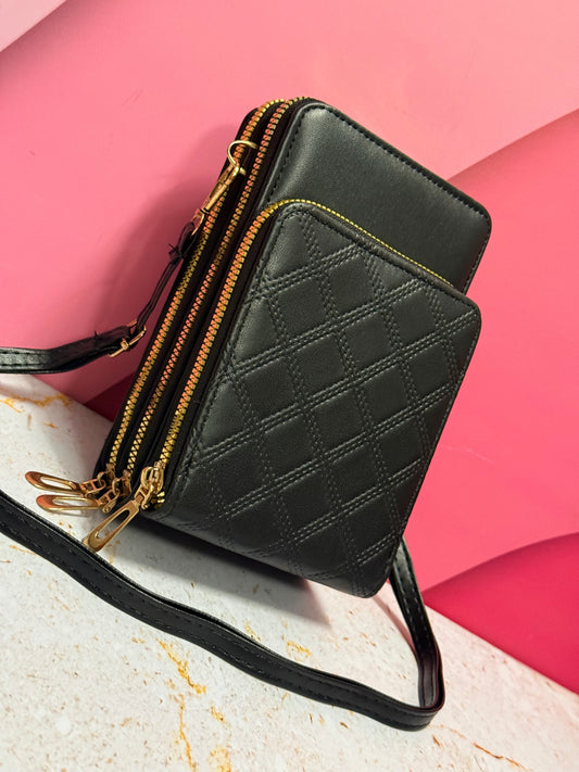 Bolso Portacelular 3 Compartimientos