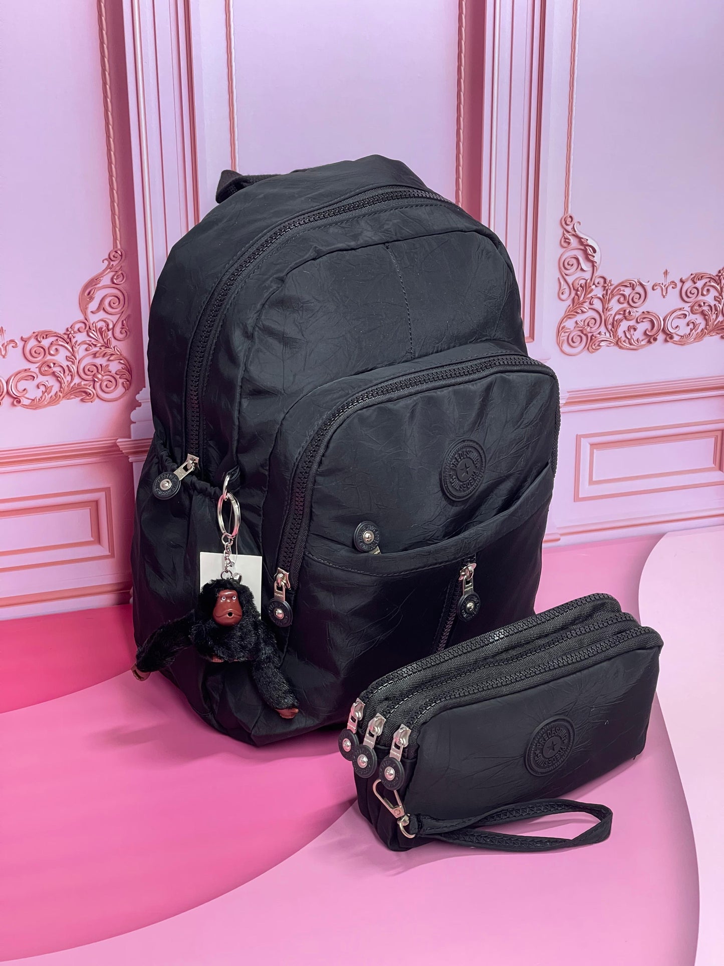 Morral Mediano Predesting 🐒 Cosmetiquera 3 Compartimientos