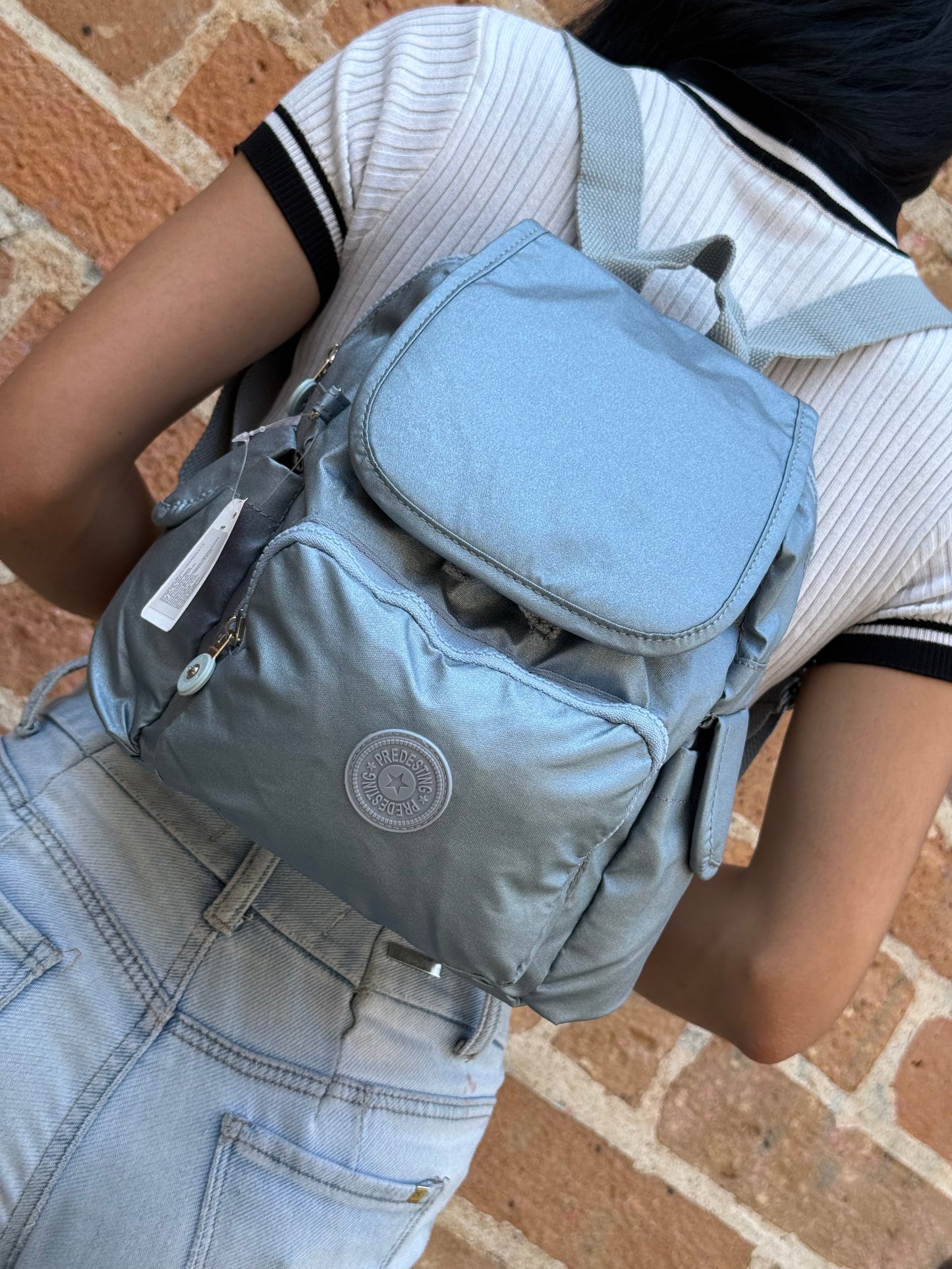 Morral Metalizado Tapa Predesting