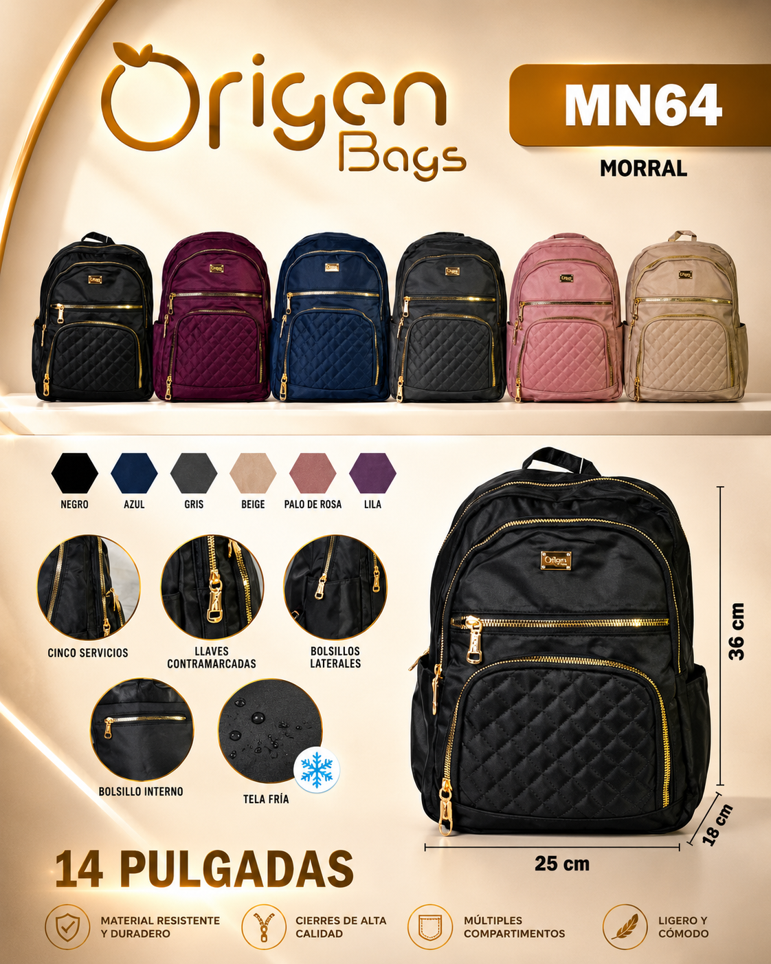 Morral Origen Diamante