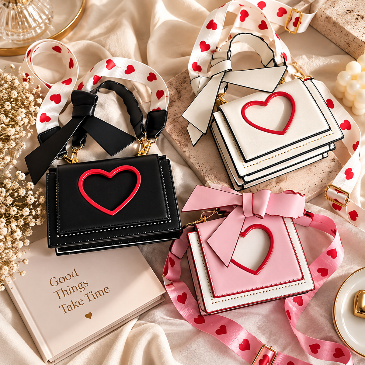 Cartera Corazón Love