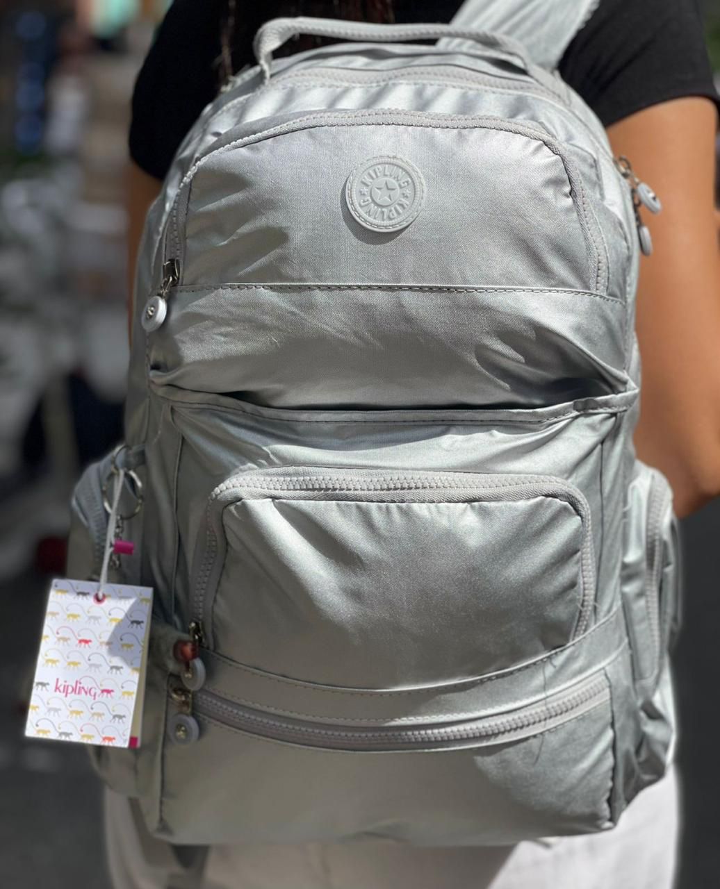 Morral Importado Kipling 1.1 🐒 Grande