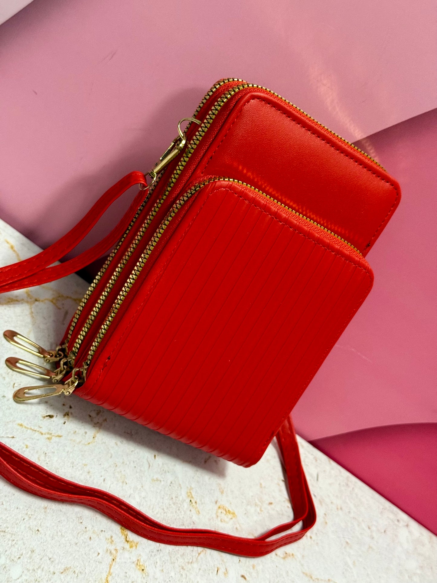 Bolso Portacelular 3 Compartimientos