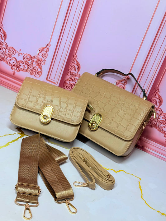 Cartera Importada Suiza con Bolso Pequeño