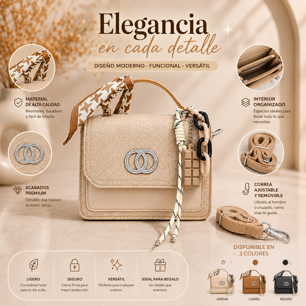 Cartera Ímportada Etoile