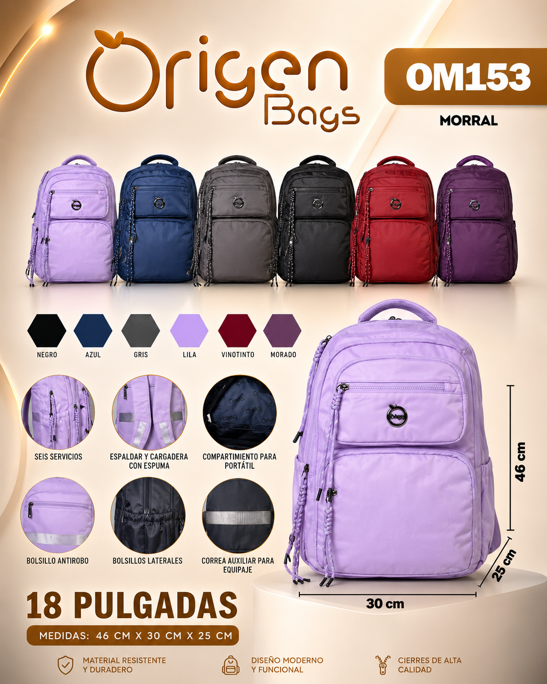 Morral Origen Arcoiris