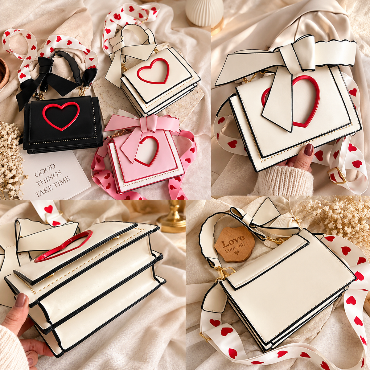 Cartera Corazón Love