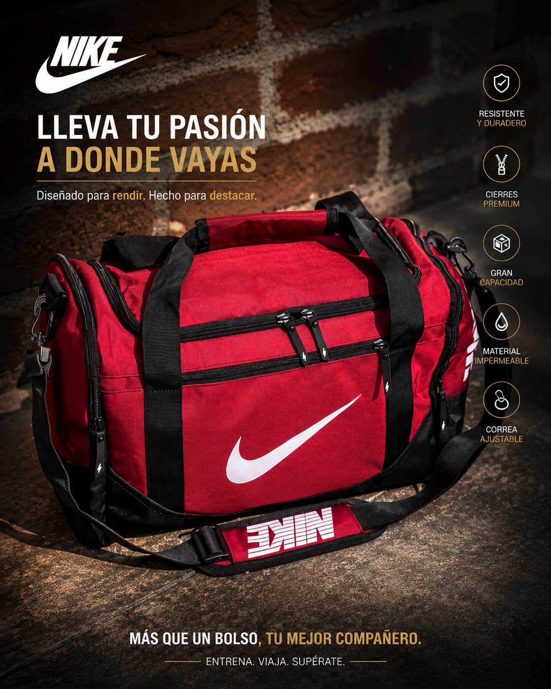 Maletín Deportivo NK Mediano
