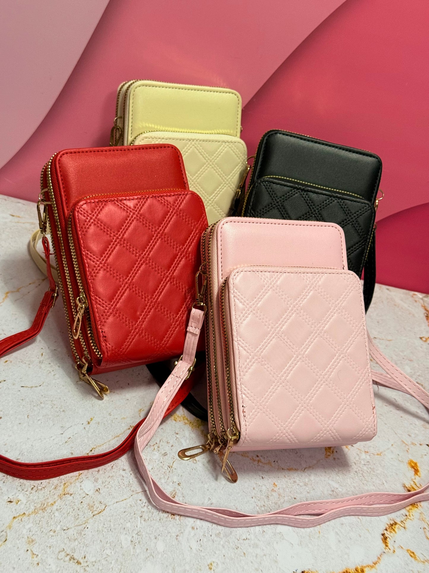 Bolso Portacelular 3 Compartimientos