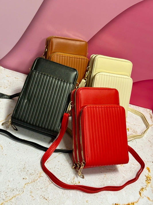 Bolso Portacelular 3 Compartimientos