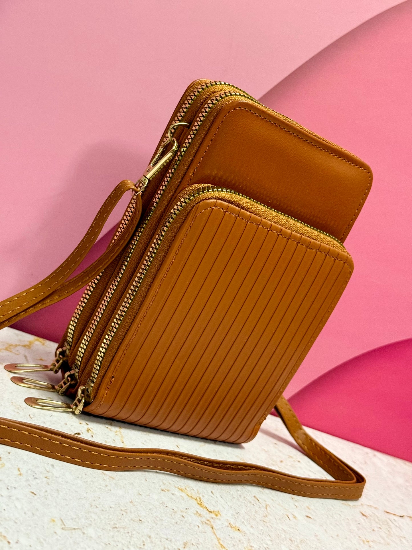 Bolso Portacelular 3 Compartimientos