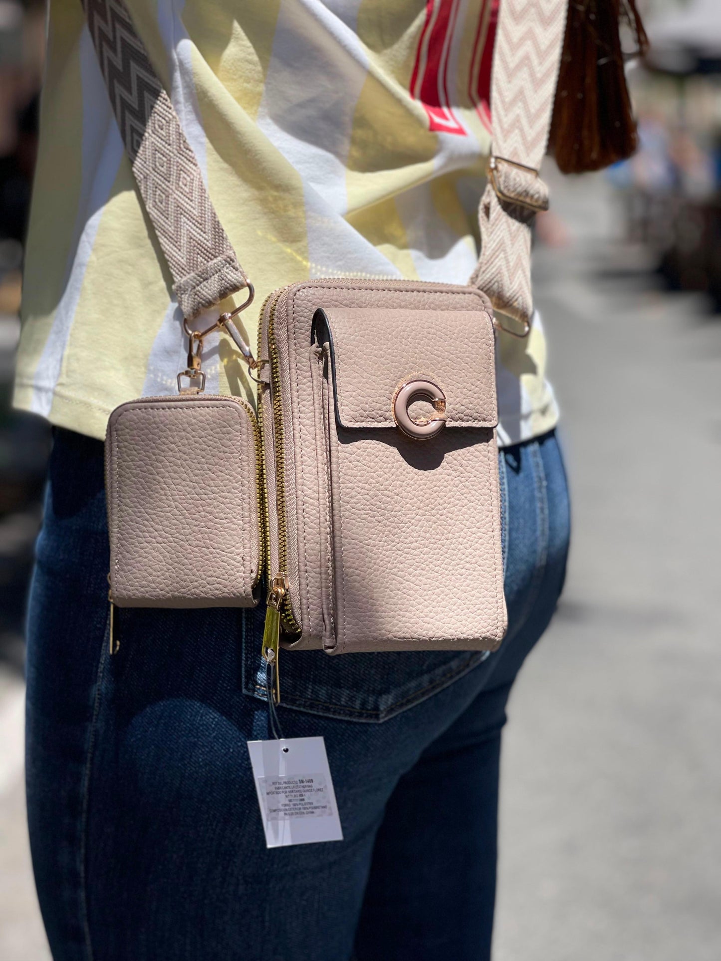 Bolso y Portacelular Chateur
